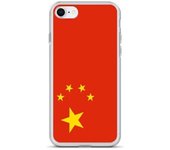 Funda iPhone - Multicolor - Drapeau Chine - Souple - Compatible iPhone 6 S - Plástico transparente
