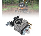 Carburador de 11mm para bicicleta de bolsillo de 2 tiempos, 40CC, 43CC, 49CC, cortador, motosierra, desbrozadora, carburador gris