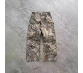 Pantalones holgados con diseño de hojas de camuflaje, moda Y2K, nuevo estilo Harajuku, hip-hop, gótico, retro, para parejas, ropa urbana americana informal M