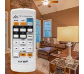 Control remoto universal para ventiladores FAN-989V Control remoto para ventiladores Asia Hub para ventiladores Temporizador de encendido y apagado Controles de velocidad