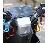 Gancho delantero para patinete eléctrico de motocicleta, gancho para manillar de aleación de aluminio A2