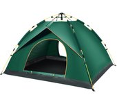 Tienda de campaña para viajes con conducción automática al aire libre, tienda de campaña automática de apertura rápida, portátil, resistente a la lluvia S azul