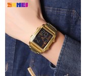 Reloj electrónico Supply Moment Beauty, reloj multifuncional para deportes al aire libre, resistente al agua, reloj con correa de acero