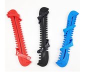 Funda protectora ajustable para patines de hielo para adultos y niños. negro