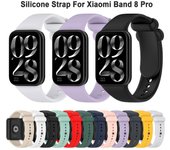 Pulsera inteligente para reloj Xiaomi Band 8 Pro, correa de silicona nueva amarillo