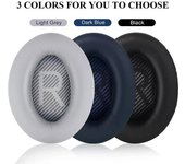 Almohadillas de repuesto para Bose Quiet Comfort 35 (QC35) y QuietComfort 35 II (QC35II) Auriculares