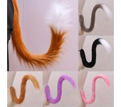 Cola de gato para cosplay, cola de gatito, orejas de gato de anime, mucama, lindos accesorios de anime, accesorios para disfraces de fiesta de Halloween