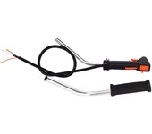 Cable del acelerador del interruptor de manija con recortadora de tubo de aluminio Cable del interruptor de manija para cepillo desbrozadora
