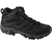Zapatillas trekking piel lisa hombre Merrell 41 negro