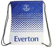 Bolsa de deporte con el escudo de fútbol oficial del Everton FC One Size azul/blanco