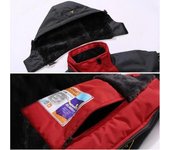 Chaqueta cortavientos con capucha de invierno para hombre, abrigo cálido y grueso, ropa deportiva fresca para montañismo, chaqueta de pelo grueso 6XL café
