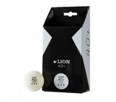 Pelotas de tenis de mesa de león (Paquete de 12) One Size blanco