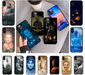 Funda de teléfono retro con diseño de Buda Gautama galáctico para iPhone 11, 12, 13, mini pro, XS MAX, 8, 7, 6, 6S Plus, X, 5S, SE 2020 y XR iphone 5 5s SE
