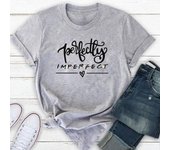 Camiseta con estampado bonito y bonito de tendencia con letras para mujer, ropa para mujer, Top informal de verano, camiseta de manga corta a la moda para mujer S