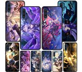 Funda Sparkle de Cisne Negro Star Rail para Samsung Galaxy A02s A70 A70s A20e A03s A20 A30 A30s A40 A50 A50s A10 Funda de Teléfono Negra de TPU Samsung A10