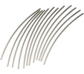 Sintoms EQH250140 - traste alto de níquel-plata extra duro medio para guitarra eléctrica de 2,5 mm