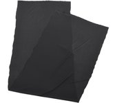 Rejilla protectora para altavoz estéreo, tela Gille, a prueba de polvo, 1,7 mx 0,5 m, color negro