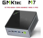 GMKtec M7 Mini PC R7 PRO 6850H Windows 11 Pro DDR5 4800MHz NVMe PCIe 3.0 WiFi 6 BT5.2 USB4.0 2 Ventiladores 70W TDP Puerto Oculink Gaming GMK-M7-No Ram No Storage
