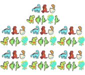 50 adornos para zapatos con diferentes formas, desmontables, de dibujos animados, impermeables, para toboganes de burbujas para niñas.