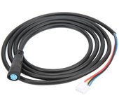Cable de alimentación para patinete eléctrico, negro, de goma resistente, para Xiaomi M365