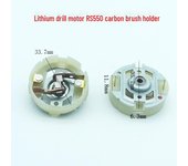 Taladro y destornillador eléctrico recargable de litio Dongcheng Boshi de 21 V/16 V con motor RS550 y portaescobillas de carbón 550 Carbon Brush