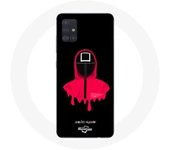 Coque Samsung Galaxy A51 Squid Game masque carré