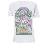 Led Zeppelin - Camiseta mágica eléctrica para mujer y mujer L blanco