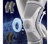 Rodilleras de silicona Rodilleras deportivas para el dolor de artrosis Rodilleras médicas Protector de articulaciones para hombres y mujeres Seguridad deportiva Fitness Cuerpo M-50-65kg