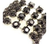 Les Trésors De Lily [D2916] - Pulsera de diseño 'Disco' negra negro