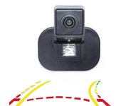 Trayectoria dinámica Pistas Espejo retrovisor Cámara de coche para Hyundai Verna Solaris Sedán Kia Forte K3