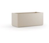 Jardinera Ethica rectangular 80 cm tiza