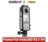 Marco protector antidesgaste con tornillo de montaje adaptador para accesorios de cámara de acción Insta360 X3 Insta 360 X4