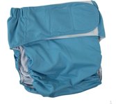 Pantalones mayores impermeables del panal del pañal del paño de los adultos para enuresis azul