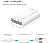 Adaptador de lápiz óptico para iPad con carga Lightning para Apple Pencil de 1.ª generación