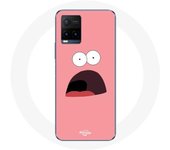 Coque pour Vivo Y21s 2021 / Y21 2021 Patrick Étoile Bob l'éponge rose