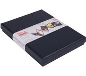 CREA Y PIMPEA la Caja Leporello 10 x 10 cm (10 x 10 cm) negro