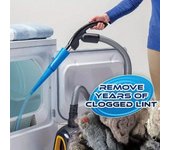 3 unids/set secador limpiador para respiraderos Kit accesorio de vacío secador flexible removedor de pelusa con cable guía secadora pelusa manguera de limpieza de pantalla 3pcs azul