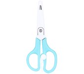 Tijeras portátiles de acero inoxidable de 3 colores para alimentos y verduras, herramienta complementaria multifunción