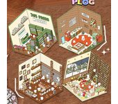 Pegatinas 3D para hacer tú mismo con la casa, para niños y adultos, con escenas de dibujos animados, para aliviar el estrés, para supermercados, panaderías y familias