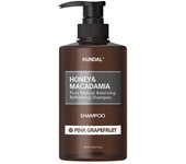KUNDAL Champú natural de miel y macadamia #pomelo rosa 500 ml