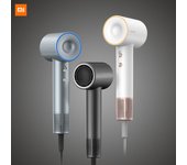 Secador de pelo Xiaomi ShowSee A18, secador de pelo de iones negativos de 1600W, secador de pelo de secado de alta velocidad, Pengering Rambut US Plug azul marino