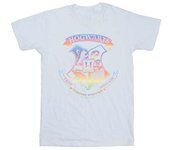 Harry Potter Girls Crest Pastel Cotton T-Shirt 9-11 Years blanco