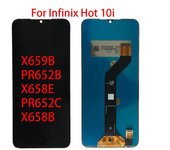 Pantalla LCD para Infinix Hot 10i X659B pantalla LCD Digitalizador de pantalla táctil reemplazo de montaje completo negro