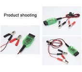 Probador de diagnóstico a bordo de coche de 12 V, herramienta de reemplazo de batería automotriz, ordenadores de coche, memoria ECU varios colores