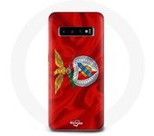 Coque Samsung galaxy S10 slb benfica fond rouge