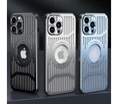 Funda de aluminio Premium para carga inalámbrica magnética Magsafe, cubierta hueca a prueba de golpes para Iphone 14, 13, 12 Pro Max Plus For iPhone 13