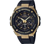 Casio Reloj redondo G-SHOCK GST-W300G-1A9JF [G-SHOCK G-STEEL Radio Wave Solar tamaño mediano] negro