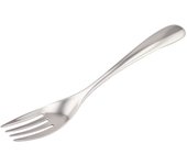 Tenedor Yamazaki Metal Industry de acero inoxidable, longitud total, para fiestas, cenas, pastas, hecho en Japón, paquete de 3, 18,3 cm