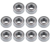 10 piezas de rodamientos de bolas en miniatura de acero con doble blindaje 685ZZ, rodamientos en miniatura de 5 x 11 x 5 mm