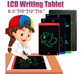 Tableta LCD Gráficos Dibujo digital Educación Bloc de notas Escritura creativa Niño 8.5 inch blanco